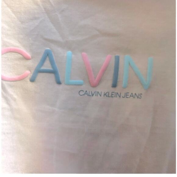 Calvin Klein Kids' Girls 3 Piece Rainbow Vest Shirt Leggings Set Size 4T-NWT - Picture 5 of 11